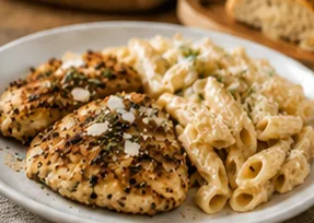 Chicken Cutlet Parmesan Pasta
